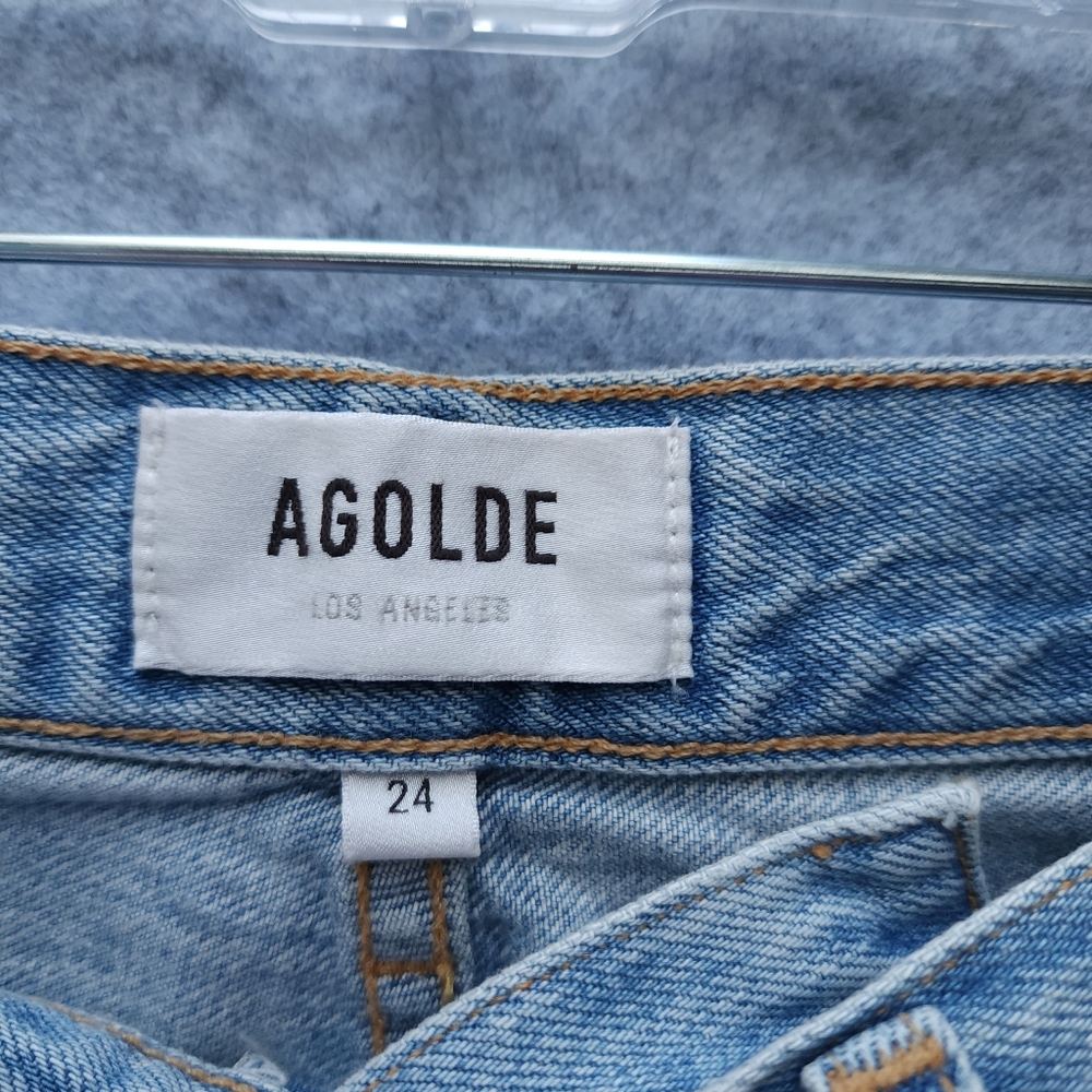 AGOLDE Criss Cross Upsized Boyfriend Jeans In Suburbia - Picture 6 of 12